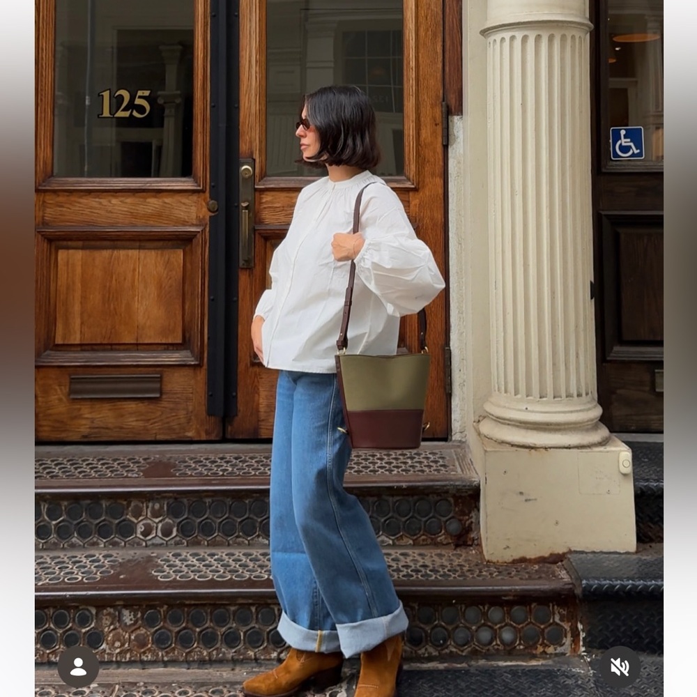 NWT Sezane GARY BAG
Khaki Canvas
